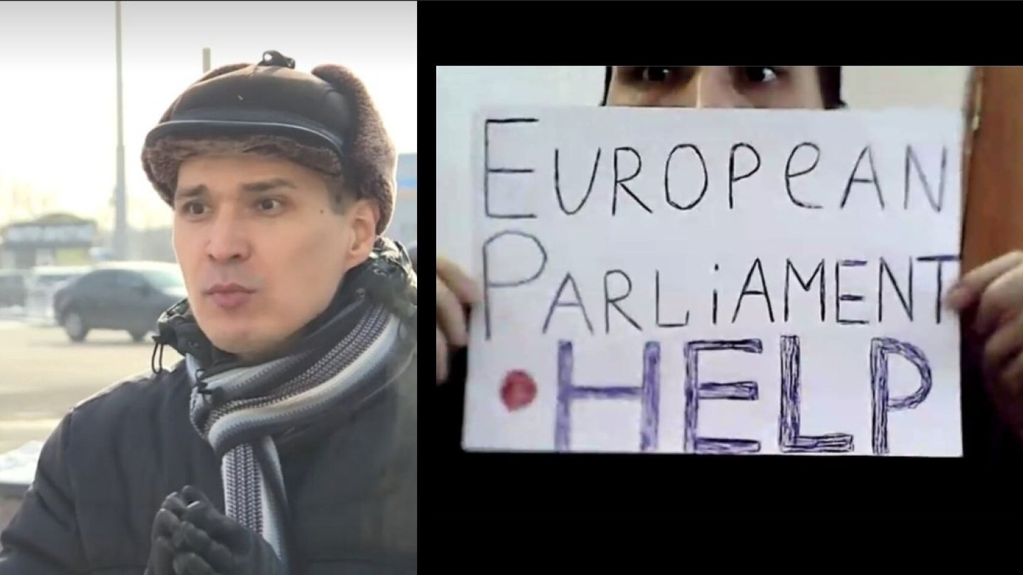 Қолдары мен аяқтары байланған сексуалды