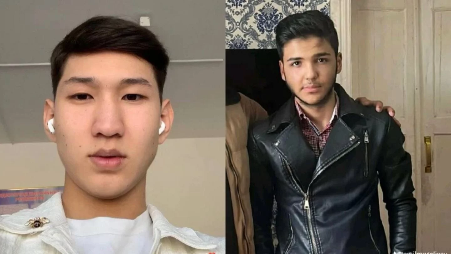 Мені ұрып жатқан екі адамның суреті