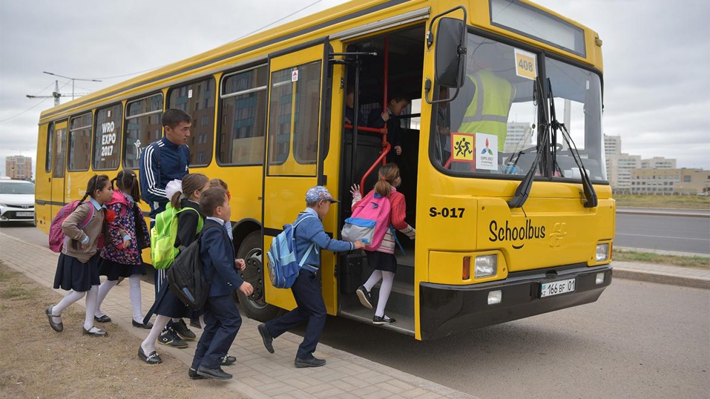 Школьный автобус Казахстан